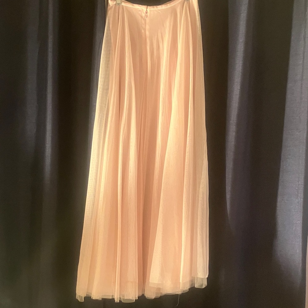 Alexia Admor Elegant Peach Maxi Skirt